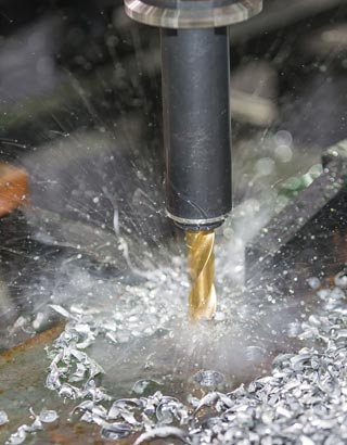 DI water reduces coolant system expense.
